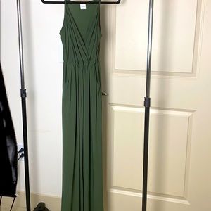 Spaghetti strap v-neck jumpsuit